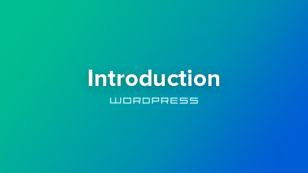 Building a WordPress theme – Introduction